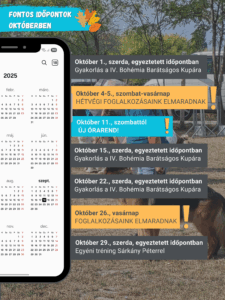 Minden fontos dátum októberben.